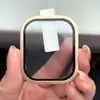 Adequado para Película de Vidro Temperado Apple iWatch Apple Watch Ultra Moldura Película Protetora Moldura de Liga de Titânio 49mm HD