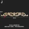 Dongyang Tallado en Madera Estilo Europeo Calcomanía Accesorios para Muebles Flores para Puertas de Madera Tallado Fino Calcomanías para Puertas de Gabinete Flores para Cabeceras Calcomanías de Madera Maciza Decoración