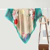 Novo 70CM Lady Silk Pequeno Lenço Quadrado Moda Joker Lenço Pequeno Lenço Uniforme Cachecol Externo Explosões Lote