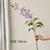 Flor Artificial de Jasmim de Seda Impressa em 3D Flor Begônia Flor Suspensa Falsa Decoração Suave para Casa Decoração de Paisagismo Adereços de Fotografia
