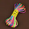 Arte 20 metros No. Cuerda para tejer nudos chinos de 5 líneas, pulsera de cuerda roja DIY, cuerda para la mano, collar, colgante, cuerda de colores, cuerda para tejer
