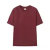Camiseta de Sorona Redonda, Fresca y Refrescante, de Secado Rápido, Camiseta Deportiva para Hombre de Color Sólido, Versátil y Casual