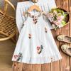 Vestido de Tirantes para Niña 2025 Verano Nuevo Estilo Lujo Ligero Infantil Vestido de Princesa Infantil