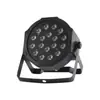 Barra Transparente Barra Control Remoto Foco 18 Piezas 3W LED Control por Sonido Auto-Móvil Par Plano Luz de Escenario LED RGB Venta al por Mayor