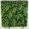 Parede de plantas simulada 100*100, parede de plantas verdes tridimensional, decoração com flores e grama artificiais, fundo verde, parede popular da internet