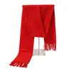 Lenço Vermelho para Reunião Anual com Logo Impresso, Bordado do Ano do Cavalo, Lenço Vermelho de Presente para o Ano de Nascimento, Conjunto de Caixa de Presente Vermelha Chinesa