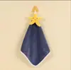 Toalla de Mano para Colgar, Toalla Pequeña Absorbente, Toalla de Mano para Niños, Toalla de Mano para Bebé, Trapo de Secado Rápido, Terciopelo de Coral