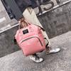 Bolsa momia de fábrica de gran capacidad portátil multiusos de hombro maternal e infantil impermeable para biberones y pañales, mochila al por mayor
