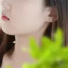 Pendientes de Cobre Blanco Chapados en Platino para Mujer, Elegante Estilo Coreano y Japonés, Accesorios para Orejas Mini Simples con Personalidad, Regalo de Cumpleaños, Dropshipping Disponible