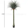 Árvore Yucca Artificial Árvore Yucca de Poste Único Decoração de Chão Estilo Tropical Loja de Café Sala de Estar Decoração de Entrada Não Requer Manutenção