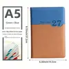 Planejador de Agenda 2027 Transfronteiriço Inglês Planejador Diário Espanhol Calendário Anual Caderno Amazon Atacado em Estoque