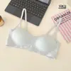Sutiã Fino Sem Costura para Mulheres com Seios Pequenos, Efeito Push-Up e Suporte Lateral, Sutiã Sem Aro Novo Estilo, Transfronteiriço Sudeste Asiático