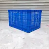 Caja de Plástico Rectangular Caja de Volteo Industrial Aumentada Espesor Almacenamiento Apilable Piezas de Plástico Taller de Ropa Cesta de Plástico