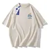 Camiseta de Manga Curta 100% Algodão Pesado 220g, Estilo Unissex para Casais Jovens, Novo Estilo Verão 2026, Caimento Solto, Atacado