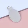 Llavero de Cuero Sintético para Coche Creativo Personalizado Bolsa para Llaves Colgante Hombres y Mujeres Anillo de Llave DIY Pequeño Regalo Venta al por Mayor