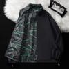 2024 Nueva Primavera y Otoño Duffy Shuai Chao Marca Chaqueta de Doble Uso para Hombre Ropa de Béisbol Traje de Trabajo Chaqueta Russo Chaqueta Abrigo Tendencia