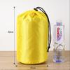 Bolsa de embalagem de tecido Oxford diamante poliéster com cordão bolso retrátil bolsa de acabamento para armazenamento de roupas atacado