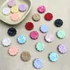 Acrílico Cor Sólida Briquete Biscoito Contas Furo Reto Contas DIY Corrente de Celular Acessórios de Cabelo Pingente Acessórios de Joia Material