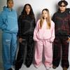 Otoño e invierno 2024 Europa y Estados Unidos transfronterizo deportivo retro americano ins moda marca de moda bolsillo suéter top al por mayor para hombres y mujeres
