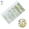 Venda Quente Transfronteiriça Cor para Nail Art Diamante para Nail Art Broca de Vidro com Fundo Plano Strass para Nail Art Acessórios de Joias DIY