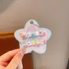 Adesivo de unha infantil Kulomi com desenho animado para bebê, armadura segura, não tóxica, adesivo de unha fofo e à prova d'água para meninas