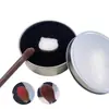 Caja de Limpieza para Brochas de Maquillaje Esponja Limpieza en Seco Brocha Corrector Caja de Limpieza para Brochas de Maquillaje Esponja Esponja de Belleza Puff Herramienta de Limpieza Perezosa