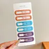 Pinza para el pelo parte trasera de la cabeza pinza lateral para mujer pinza bb simple pinza de horquilla pinza pinzas para el pelo pinza de una palabra fijación de cabellos sueltos flequillo accesorios para el pelo