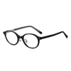 Óculos de grau personalizados da moda com filtro de luz azul para homens e mulheres 87016, armação oval retrô da moda com lente plana