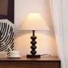 [Transfronterizo] Lámpara de mesa de cerámica estilo chino para dormitorio y sala de estar con pantalla de tela, pantalla de lámpara vintage para sala de té, decoración de mesita de noche estilo antiguo