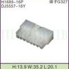 DJ5557-16Y conector eletrônico conector plugue soquete soquete 16p furo