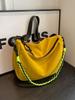Bolsa de Tela Ligera para Mujer, Bolso Casual de Gran Capacidad, Nuevo Diseño 2026, Bolso de Moda Nicho tipo Bollo, Bolso de Hombro Cruzado