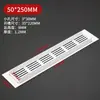 Malla de Ventilación para Gabinete de Aleación de Aluminio Blanco Cubierta Decorativa para Zapatero Rejilla de Agujero de Ventilación Rejilla de Disipación de Calor Agujero Cubierta de Agujero de Escape