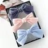 Pinza para el pelo grande de clip de resorte con lazo de satén popular transfronterizo, pasador de color sólido para mujeres, accesorios para el cabello