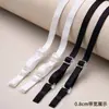 En stock 7-10MM Tirantes de Nylon para Ropa Interior Acabado de Nylon Camisola Sujetador de Nylon Ajuste de Estanqueidad Ajustable Banda Elástica Venta al por Mayor
