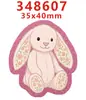 Accesorios Acrílicos con Purpurina Transfronterizos Accesorios para Joyería DIY de Resina Parche Pasador Pinza para el Cabello Gt-Mf06-348722