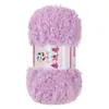 Fio de Lã Enrolada Teddy, Fio de Laçada para Crochê DIY, Cachecol de Tricô Artesanal, Fio Especial para Bonecas