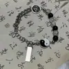 Nueva Pulsera de Cuentas Esmeriladas Populares de Xiaohongshu de Estilo Chino de Moda con Diseño de Mariposa Joyería Hecha a Mano al por Mayor para Transmisión en Vivo