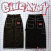 Tendencia de Celebridad de Internet Harajuku Hip-Hop Cráneo Retro Streetwear Jeans Jnco Y2K Jeans para Hombre Venta al por Mayor