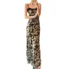 Vestido de tirantes vintage, único y súper elegante, nuevo modelo de verano 2026, estilo vacacional en la playa, entallado a la cintura, vestido floral ajustado