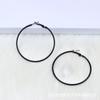Amazon Explosiones Pintura en Aerosol Personalidad Pendientes Aro Pendiente Moda Simple 6cm Aro de Color Pendientes Pendientes Pendientes Accesorios para la Oreja