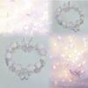 Pulsera de cuentas de mariposa china del mismo estilo para mujer, pulsera elegante de lujo de nicho de alta gama para regalo de novia a la moda.