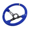 Volante universal modificado para coche transfronterizo de 14 pulgadas 350 mm mate de carreras competitivo para juegos volante cóncavo