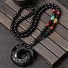 El tiempo se agota para cadena de suéter con colgante de jade, colgante de jade blanco de alta calidad, collar largo para hombre y mujer, accesorios combinables, regalo de actividad