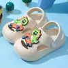 Zuecos Infantiles con Suela Suave, Nuevo Modelo de Verano para Niños, Sandalias Antideslizantes de Doble Uso con Suela Gruesa de EVA para Niños Mayores, Versión para Niñas