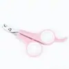 Cortador de unhas para iniciantes, cortador de pressão, cortador de unhas de gato, cortador de unhas para animais de estimação com furos redondos, cortador de pressão ajustável para coelhos e cães