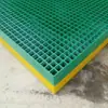 Rejilla de Fibra de Vidrio para Pasarela Fotovoltaica, Panel de Malla Gruesa Antideslizante Ignífugo, Tapa para Canaleta de Drenaje de Estiércol
