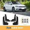 Adecuado para Volkswagen Golf 8 2020-2026 Modificación de Guardabarros de Neumático de Coche para Uso en Comercio Exterior y Transfronterizo