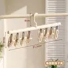 Tendedero de Calcetines con Pinzas para Ropa Interior y Prendas para Balcón, Uso Doméstico, Pinzas Multifuncionales para Bebés e Infantes, Organizador de Almacenamiento de Calcetines
