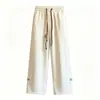 Nuevos pantalones casuales para hombre 2026, pantalones rectos de moda para otoño e invierno, pantalones deportivos de corte holgado, pantalones de pierna ancha de punto gofrado a la moda
