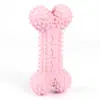 Brinquedo para cachorro de estimação, osso durável e sonoro para roer, limpeza e desgaste dos dentes, adequado para cães pequenos e grandes, brinquedo de autoentretenimento, atacado